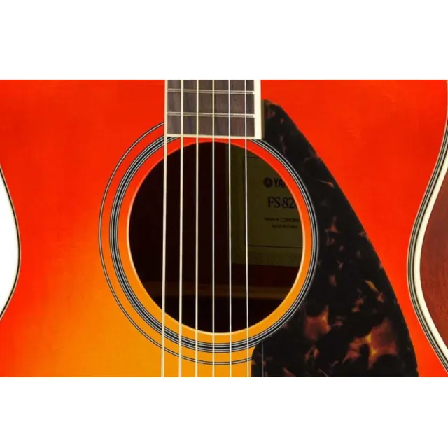 【Yamaha 山葉音樂音樂】FS820 AB 民謠木吉他 火紅漸層色(原廠公司貨 商品保固有保障)