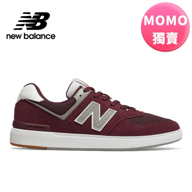 【NEW BALANCE】NB 復古休閒鞋/運動鞋_男鞋/女鞋_酒紅_AM574MRR-D楦 板鞋 運動 潮流 休閒