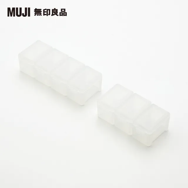 【MUJI 無印良品】聚丙烯連結式藥盒/7連結