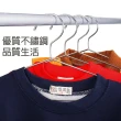 【樂邦】32CM不鏽鋼兒童衣架/80入(實心衣架 不鏽鋼衣架 防滑衣架 曬衣架 晾衣架)