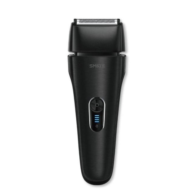 【SMATE須眉】旗艦4系列刮鬍刀-黑 Type-C快充全機水洗四刀頭(ST-W482)