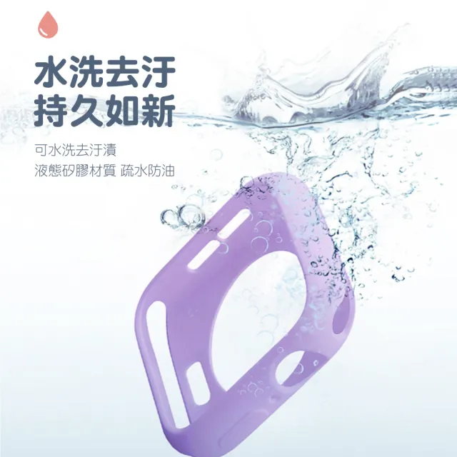 Applewatch 38mm 糖果色矽膠親膚質感軟式保護殼(Apple watch保護殼)
