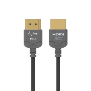 【Avier】HDMI 2.0 公對公 4K 1M Fit! 極細 傳輸線