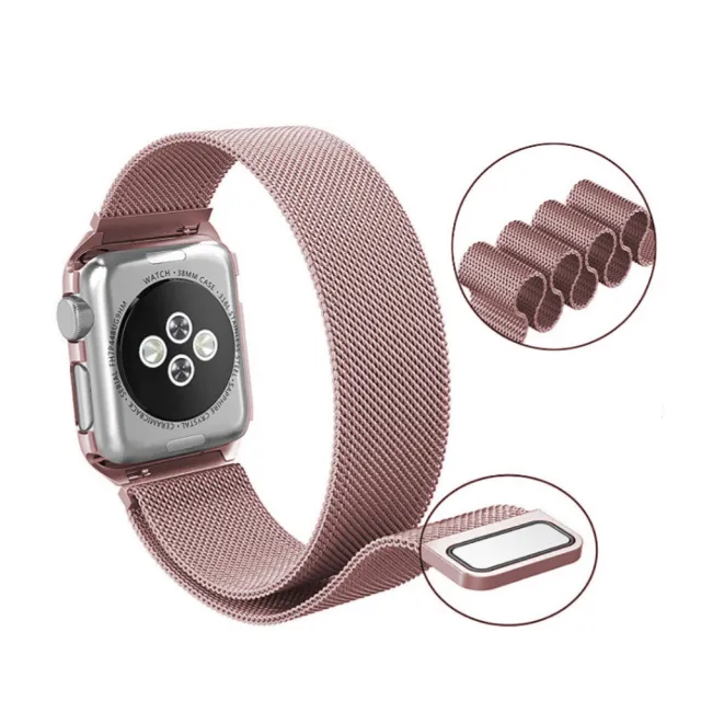 AppleWatch 42mm 時尚金屬鍊帶錶框(Apple watch) - momo購物網- 好評