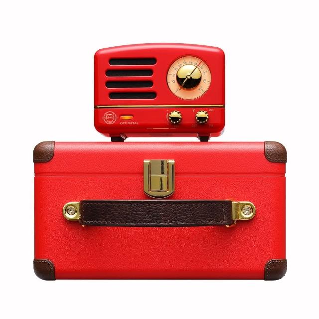 【MUZEN】OTR經典復刻藍牙音響收音機-經典版(波爾多紅 新年禮物 情人節禮物)