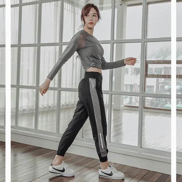 【BODYAIR】任2入 性感美背肩拼紗長袖上衣(瑜珈.慢跑.運動.健身.透氣.舞蹈.運動服)