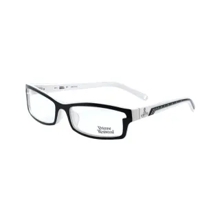 【Vivienne Westwood】英倫龐克風光學眼鏡(黑/白 VW138_02)
