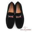 【CUMAR】時尚樂活 經典造型真皮帆船鞋(黑色)