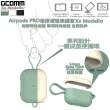【GCOMM】AirPods PRO 增厚增強保護套 Xx Modello 米+灰青(增厚3mm)