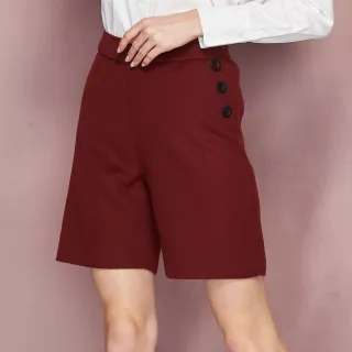 【矜蘭妃】手工羊絨雙面呢經典5分褲