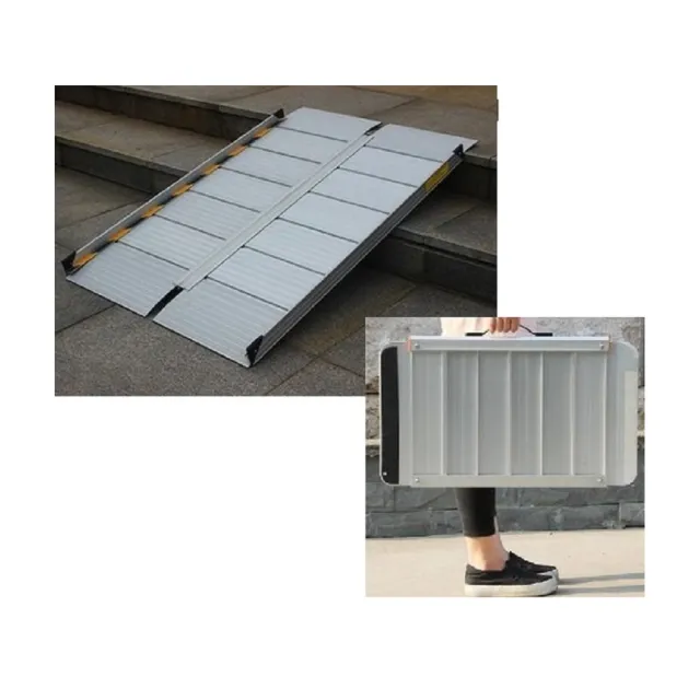 【海夫健康生活館】斜坡板專家 左右折疊式斜坡板 輕型可攜帶 長150公分(BJ150)