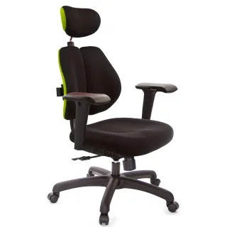 【GXG 吉加吉】雙背涼感 電腦椅 4D升降塑鋼扶手(TW-2995 EA3)