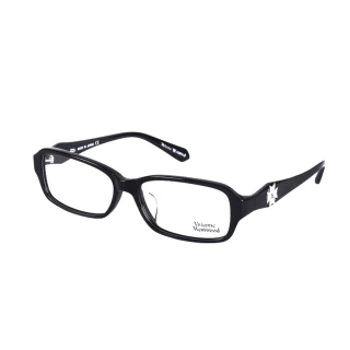 【Vivienne Westwood】龐克多邊形土星款光學眼鏡(黑 VW271_01)