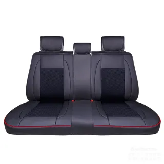 【ANBORTEH 安伯特】冰絲透氣 尊爵椅套後座九件組(親膚透氣 防水防污防黴)