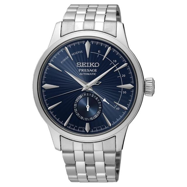 【SEIKO 精工】Presage 紳士典藏動力儲存限量機械錶-藍/40.5mm(SSA347J1/4R57-00E0A)618 禮物