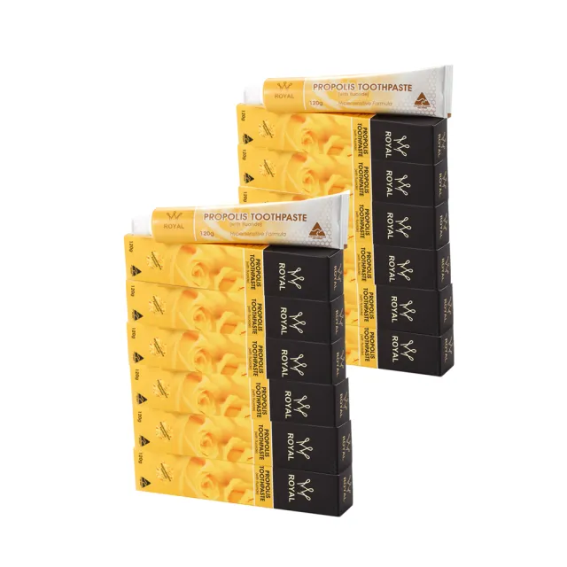【澳洲Natures Care】皇家蜂膠牙膏(12入組 120g/條)