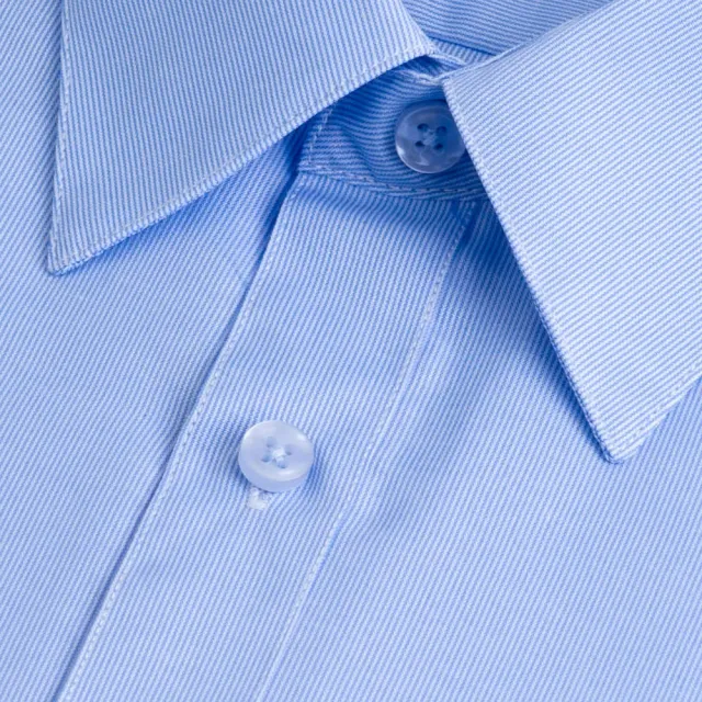 【CHINJUN】勁榮抗皺襯衫-長袖、藍底細條、j1601-4(任選3件999 現貨 商務 男生)