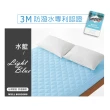 【這個好窩】[三件組]台灣製 3M專利認證防潑水床包式保潔墊+保潔枕套2入(單/雙/加)