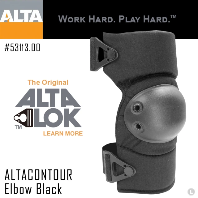 【ALTA】CONTOUR-AltaLOk 護肘/黑(#53113.00 黑色)
