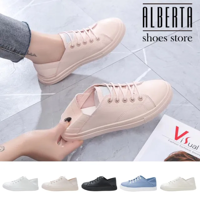 【Alberta】偏小 底厚3CM 百搭皮革腳踩鞋 厚底圓頭兩穿鞋 後踩鞋 穆勒鞋休閒懶人款