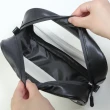 【E.City】2入-防水立體透明洗漱化妝包收納包(不易變形)
