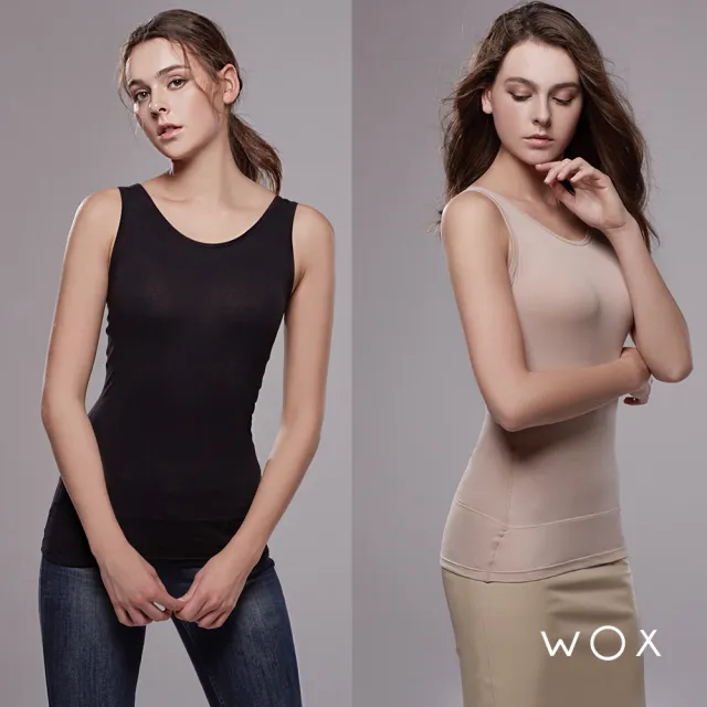 【WOX】韓國製高機能塑腰平腹整形衣(保暖款共兩件)