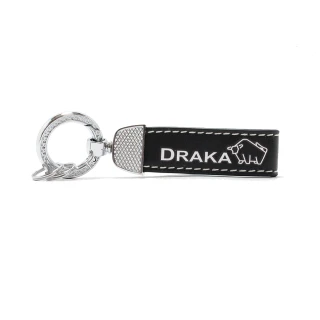 【DRAKA 達卡】職人手作系列-真皮鑰匙圈-素面(44DK4261)