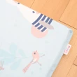 【Embrace 英柏絲】SPA級 天絲 嬰兒乳膠床墊+童枕組 大和抗菌(白兔與熊-60x120x5cm)
