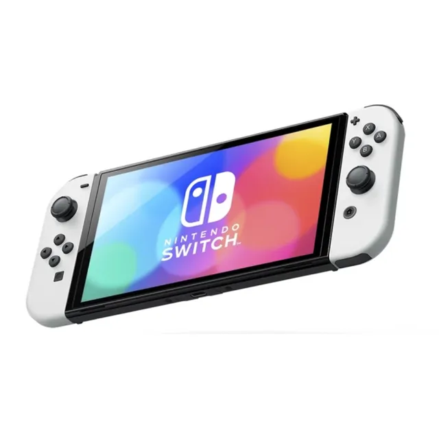 Nintendo 任天堂】福利品Switch OLED白色主機(周邊全配組) - momo購物