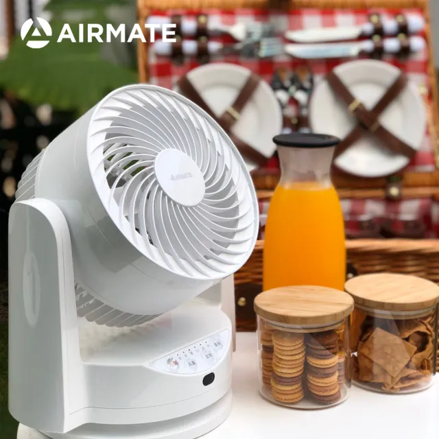 【AIRMATE 艾美特】6吋遙控定時空氣循環扇FB1566R(垂直擺頭遙控定時循環扇)