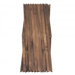 【特力屋】燻木伸縮籬笆 H67cm