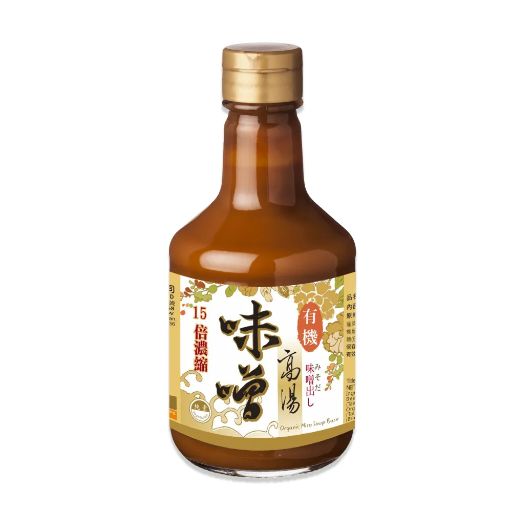 【菇王】發現味噌高湯 300ml(全素/沾醬)