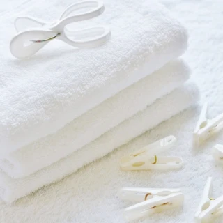 【HKIL-巾專家】台灣製純棉寬邊微重磅飯店毛巾-24入組