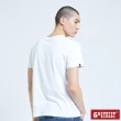 【5th STREET】男標籤吊飾短袖T恤-米白