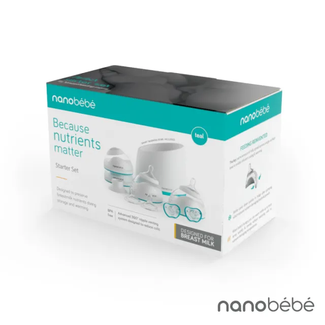 【nanobebe】母乳奶瓶禮盒