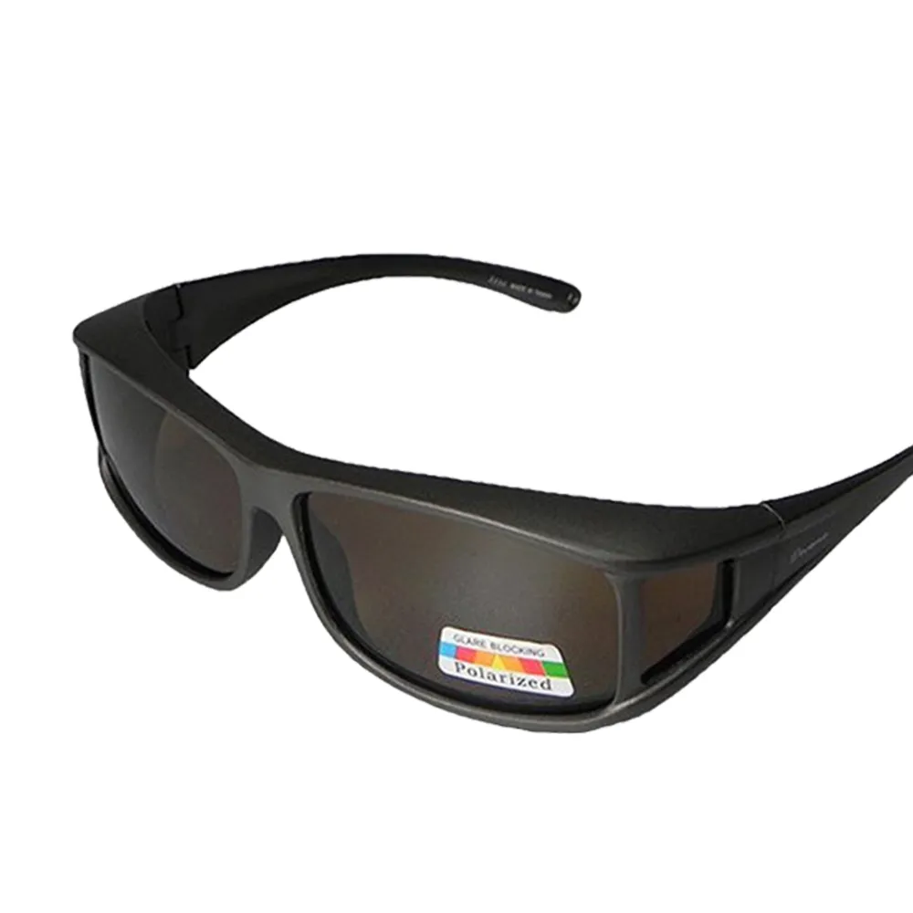 【Docomo】頂級可包覆式偏光太陽眼鏡   可包覆近視眼鏡設計 有效抗UV400  安全 實用  耐用度一級棒