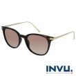 【INVU】瑞士都會修飾臉型偏光太陽眼鏡(琥珀色 B2016B)