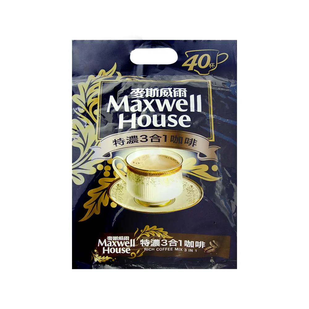 【Maxwell 麥斯威爾】特濃3合1咖啡(40入x13g/包)