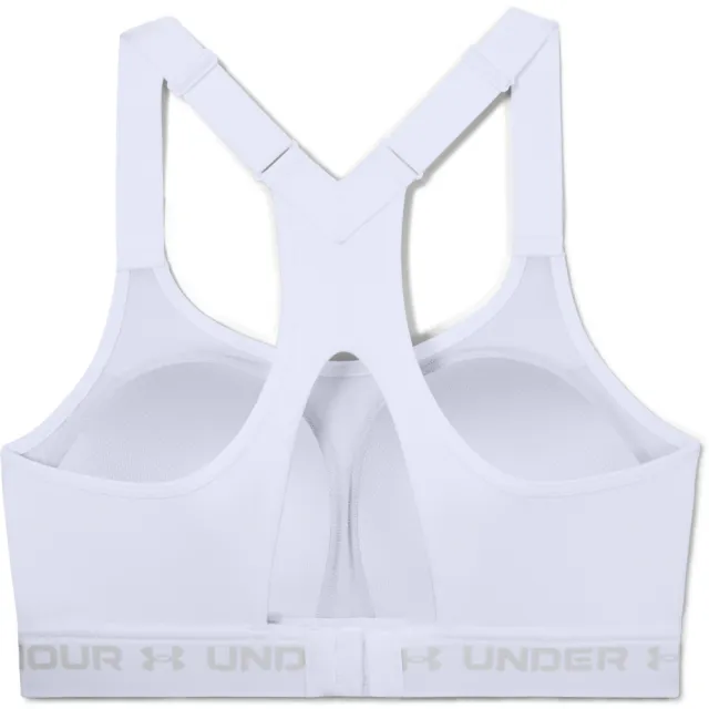 【UNDER ARMOUR】UA 女 Armour Crossback高衝擊運動內衣_1355109-100(白色)