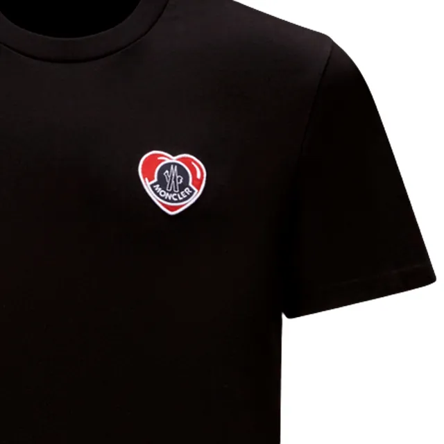 【MONCLER】秋冬新款 男款 品牌LOGO 短袖T恤-黑色(S號、M號、L號)