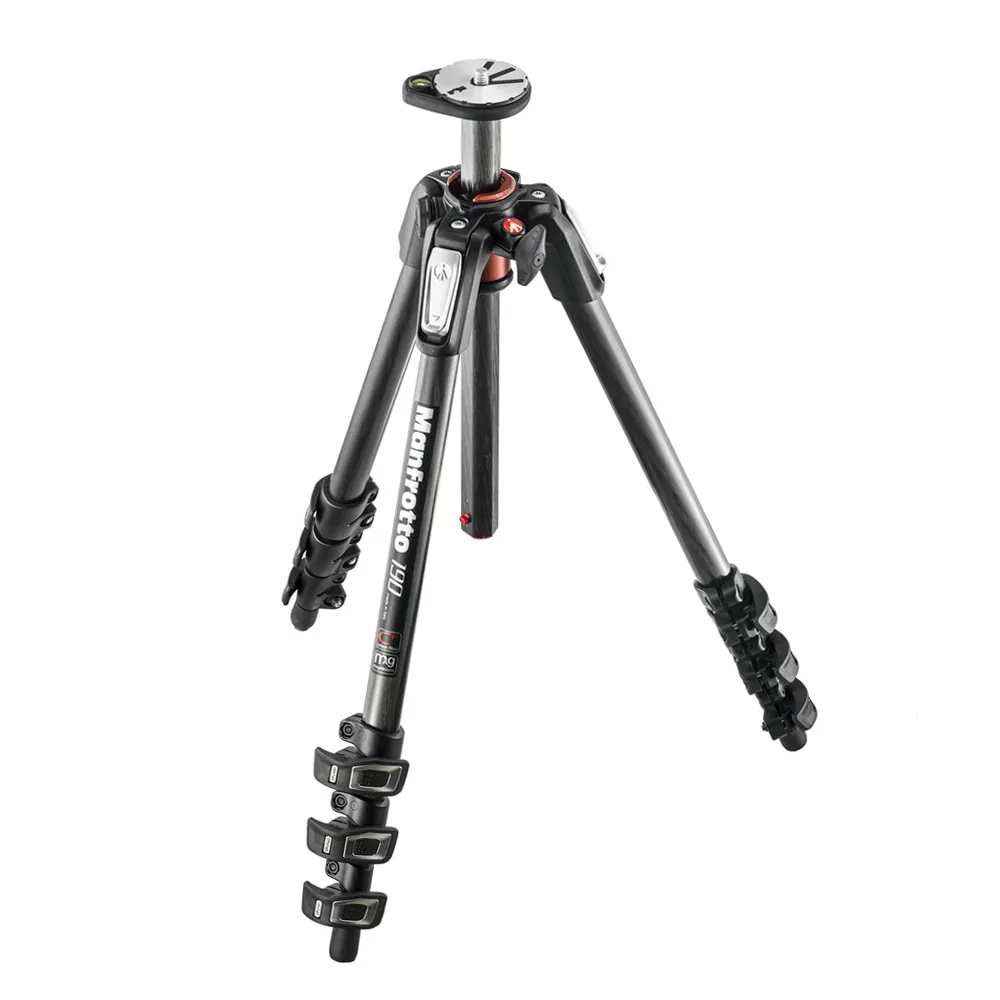 【Manfrotto 曼富圖】MT190CXPRO4 新190系列碳纖維四節腳架