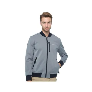 【Wildland 荒野】中性刷毛保暖飛行外套-灰色 0B02932-90(男裝/長袖/防風防水外套)