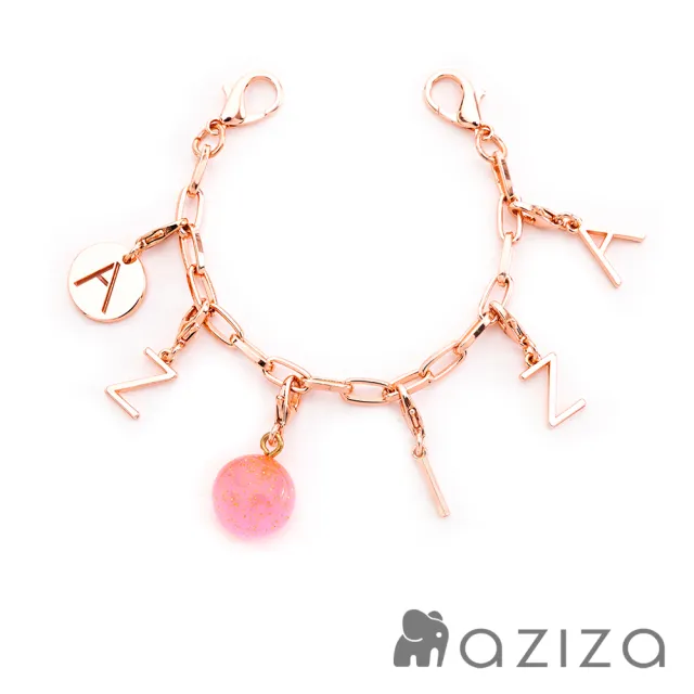 【aziza】玫瑰金長鍊