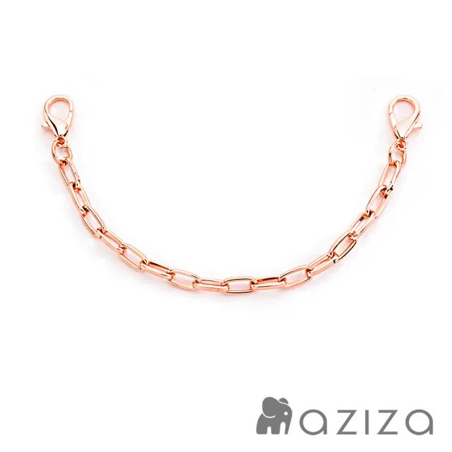 【aziza】玫瑰金長鍊