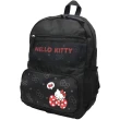 【SANRIO 三麗鷗】Hello Kitty輕便休閒背包+手提文具袋超值組(台灣正版授權)