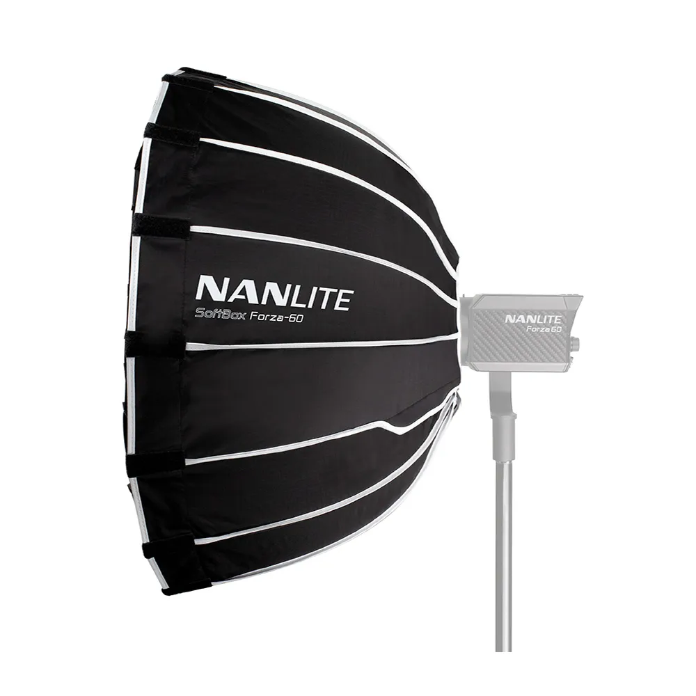 【NANLITE 南光】Forza60 PARABOLIC Softbox SB-FMM-60 十六角 拋物線罩 柔光罩 柔光箱(公司貨)