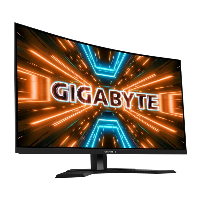 【GIGABYTE 技嘉】M32QC 32型 VS 2K 165Hz 曲面電競螢幕(1500R/FreeSync/HDR400/KVM/Type-C