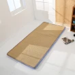 【BuyJM】天然亞藤蓆冬夏兩用高密度三折雙人加大床墊(6x6尺)