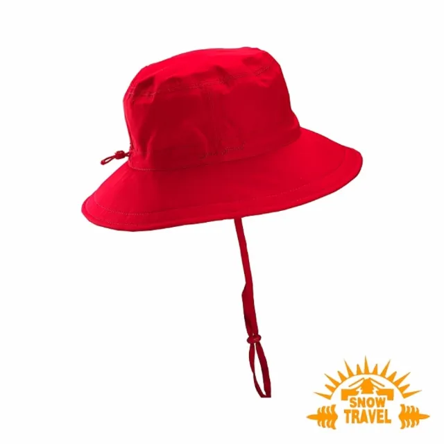【SNOWTRAVEL】雪之旅 英國PORELLE防水透氣遮陽帽(紅色)