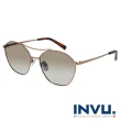 【INVU】瑞士都會風格偏光太陽眼鏡(古銅 Z1002C)